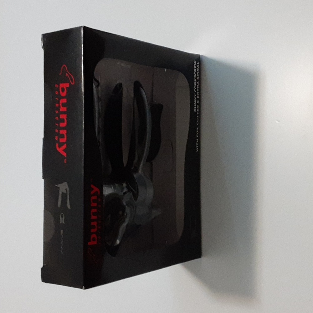 Bunny Corkscrew With Foil Cutter and Extra Spiral